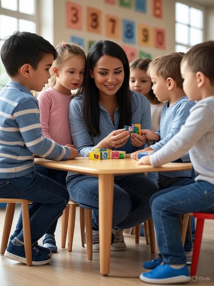 How to teach numbers to preschoolers