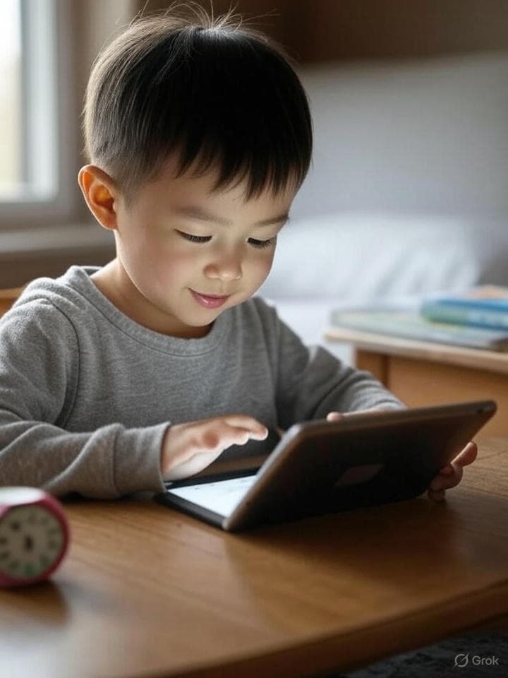 Screen time recommendations for young children