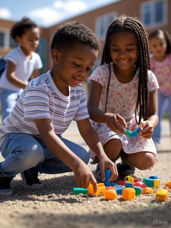 The importance of peer play in social development