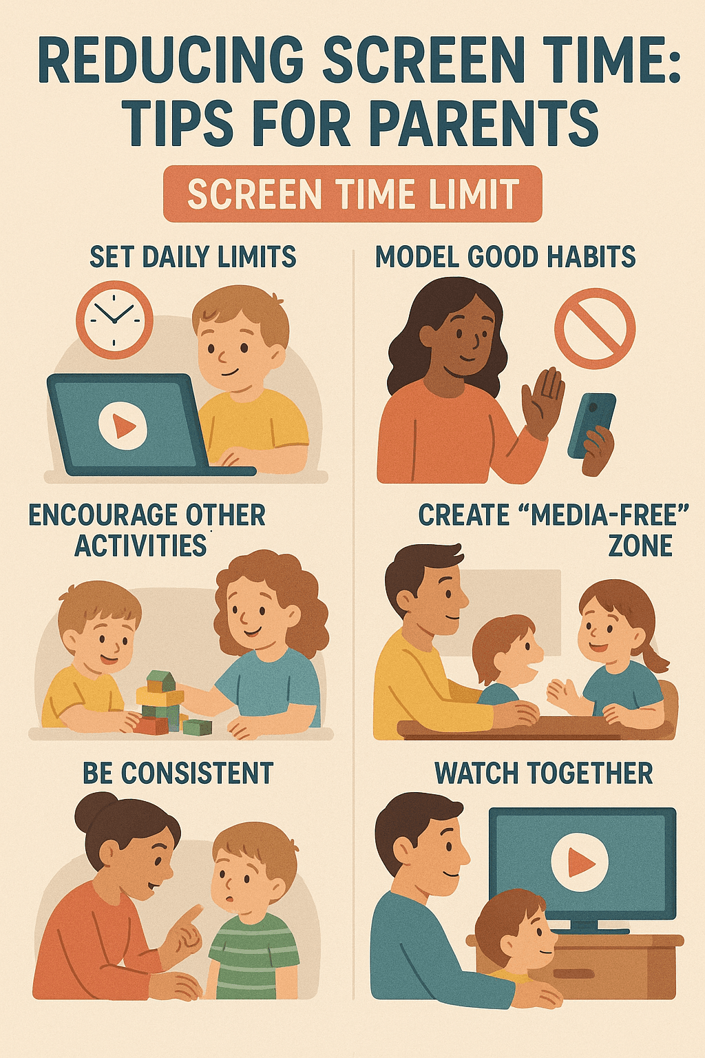 Reducing Screen Time: Tips for Parents