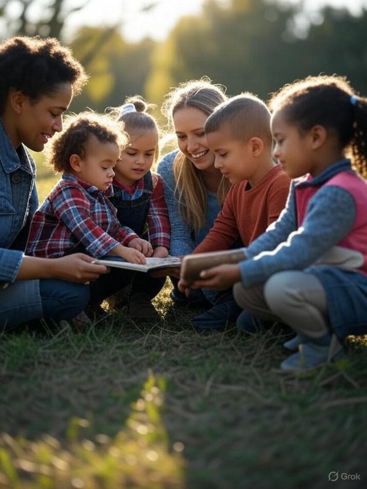 How outdoor learning benefits preschoolers