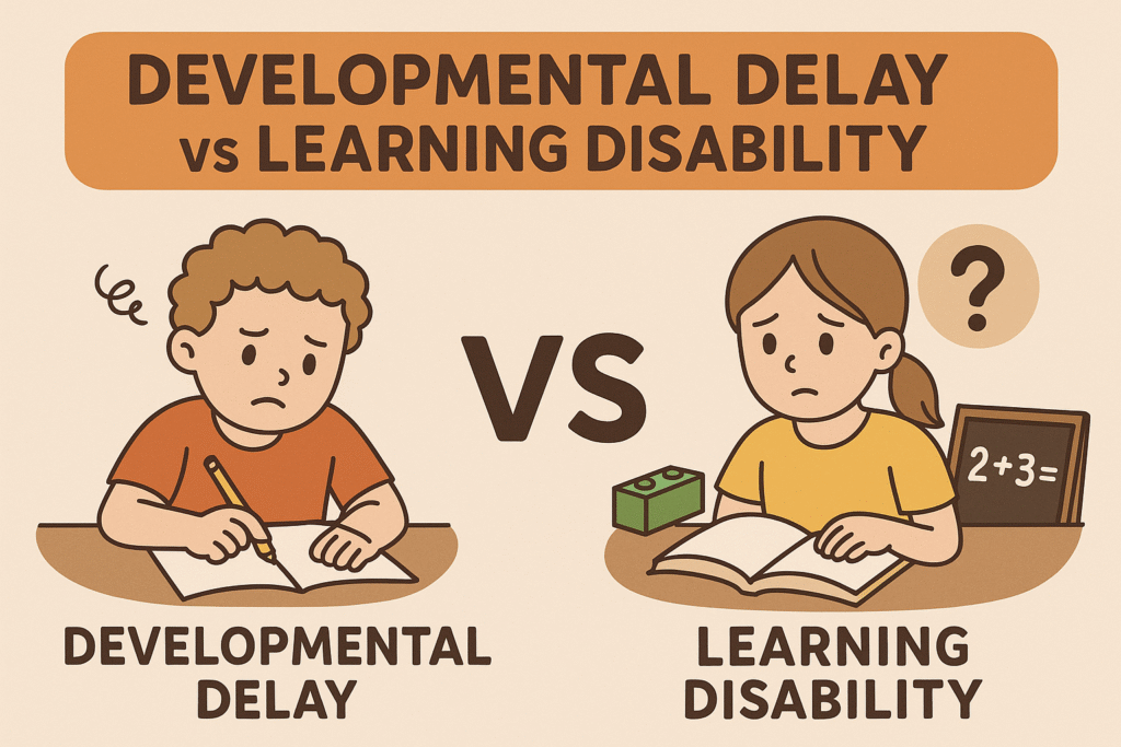 Developmental Delay vs Learning Disability
