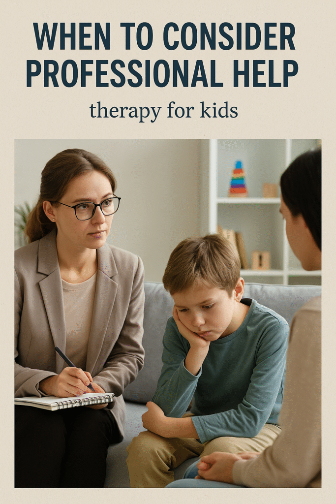 When to Consider Professional Help