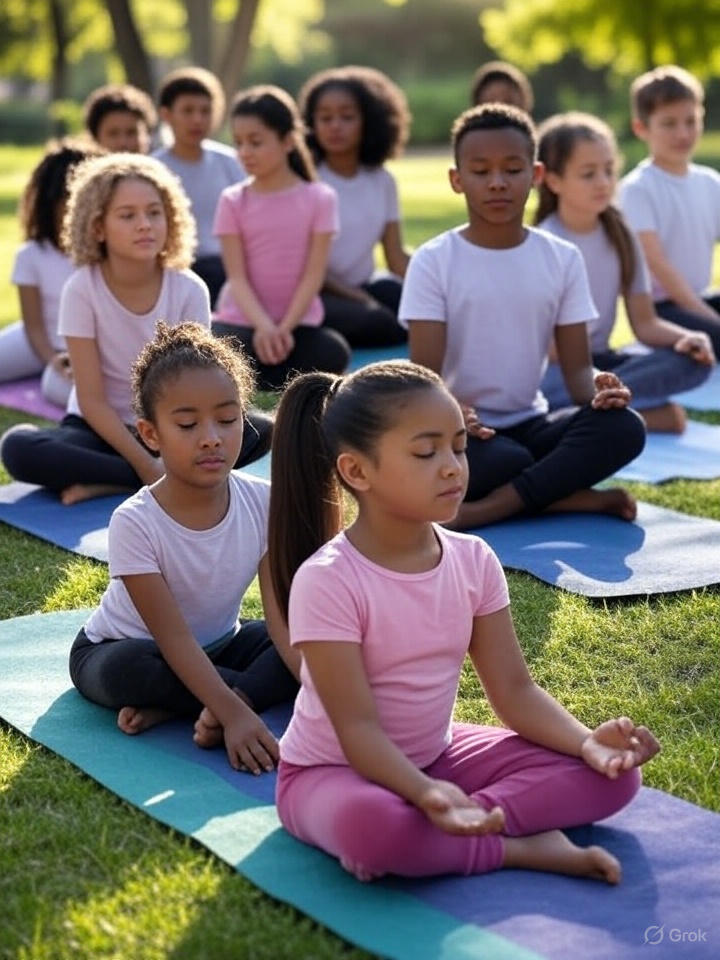 The benefits of yoga for young children