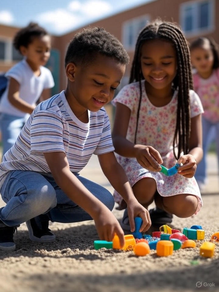 The importance of peer play in social development