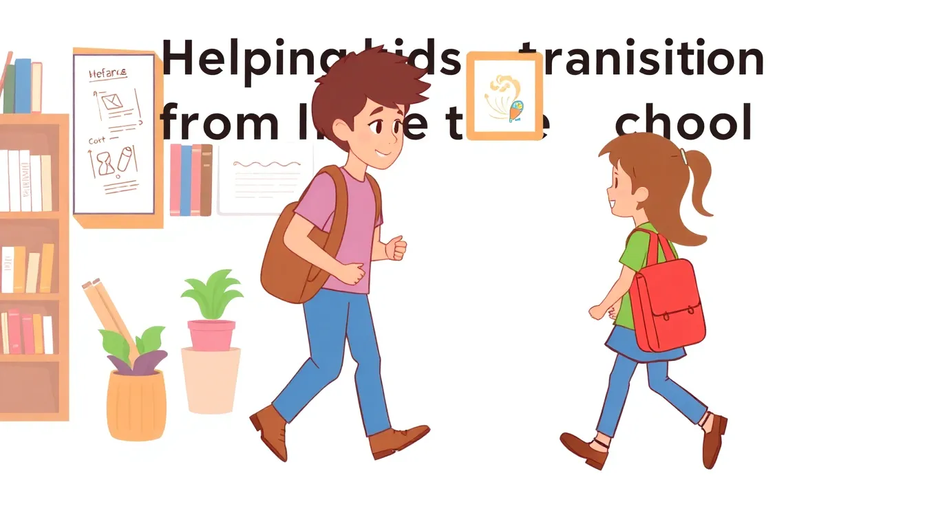 Helping Kids Transition from Home to School